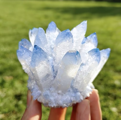 Cluster quartz bleu - 1x, de