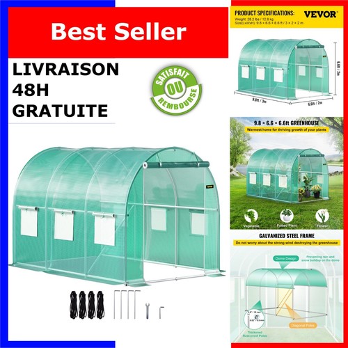 Vevor serre tunnel jardin - vevor,