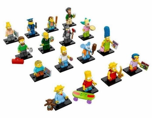 Simpsons lego mini figures - simpsons,