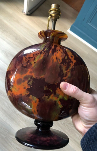 Superbe vase monté lampe pate - superbe,