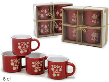 Set 4 Tasses De Café Tasses 8