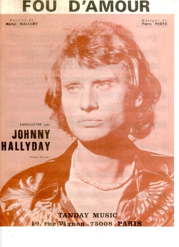 Johnny hallyday partition - ,