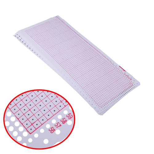 10pcs blank punch card - 10pcs, for