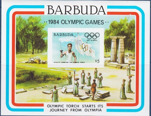 Barbuda 1984 olympique jeux - olympique,