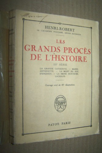Henri robert grands - grands, de