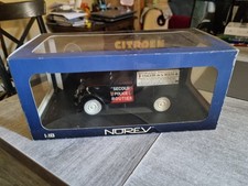 voiture norev 1/18 citroën 2cv fourgonnette secours police routier  occasion