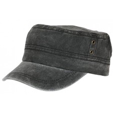Casquette militaire noire - militaire,