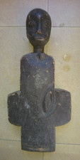 ANCIENNE RARE STATUETTE SCULPTURE TEKE BUTI ART PRIMITIF AFRICAIN CONGO 1930