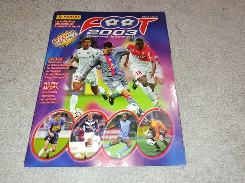 Rare album panini foot 2003 - rare,