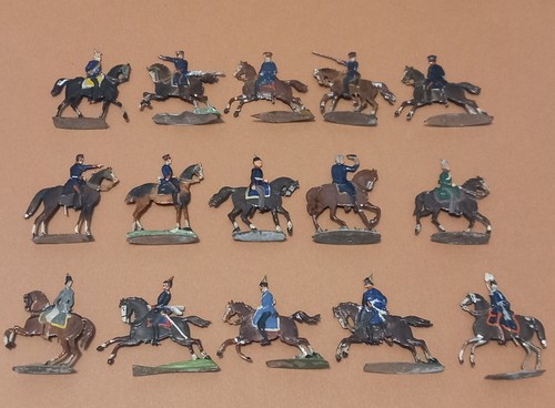 Plats étain zinnfiguren - d'étain,