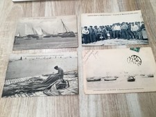 Lot de 4 cartes postales anciennes GRANDCAMP-LES-BAINS  LOT 12