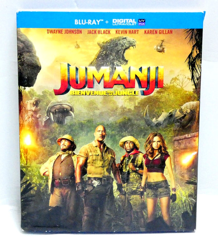 Jumanji dwayne johnson - johnson, bluray