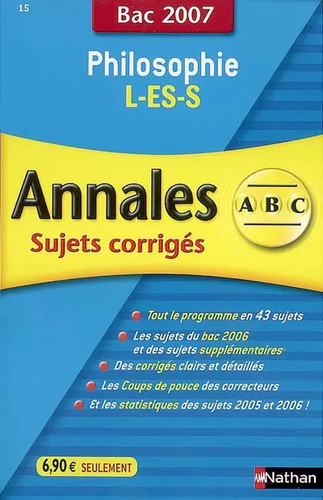 Philosophie annales - l-es-s:,