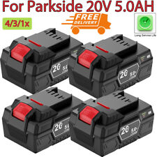 4/2x pour la batterie 5.0 Ah Watt 20Volt des outils de l'équipe de PARKSIDE X20V