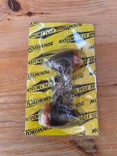 2 CLIGNOTANTS MINI  BULLET MOTO NOIRS HOMOLOGUÉS CEE