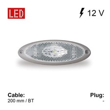 Feu de gabarit à led blanc Jokon PLR 2010 /w12V 124x45 position camping-car