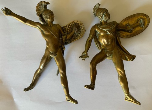 Deux anciens bronze - , 19eme
