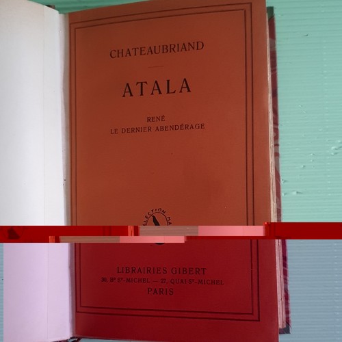 Chateaubriand atala rené - atala, le