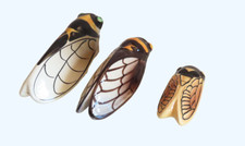 CIGALE MURALE EN CERAMIQUE