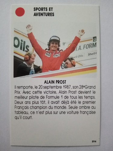 Alain prost auto racing - prost,