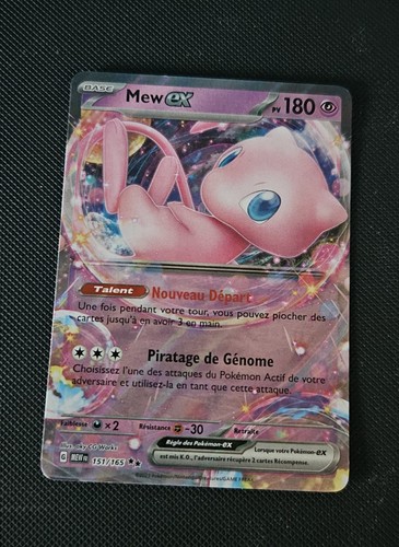 Carte pokémon mew - mew, 151/165