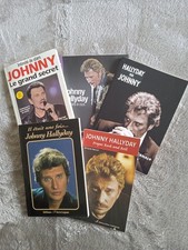 Lot de livres Johnny Hallyday