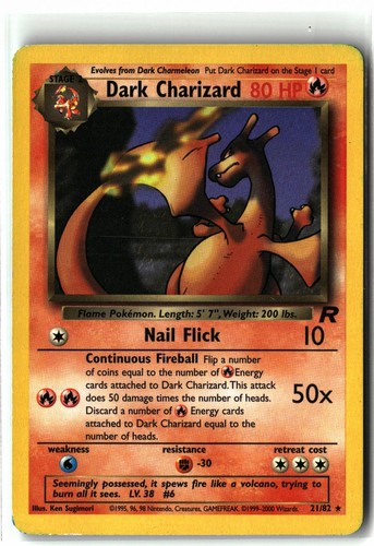 2000 dark charizard - 2000, ⭐️