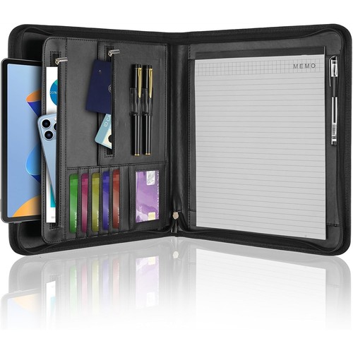Porte documents cuir avec - porte-documents, en