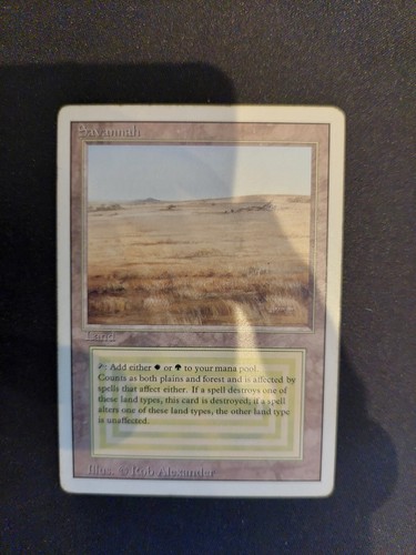 Mtg savannah dual land revised - mtg,