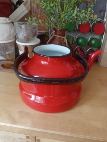 Bouilloire vintage tole - vintage,