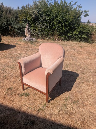 Fauteuil club style art déco - fauteuil,