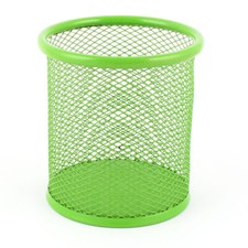 Bureau école métal stylo bureau cylindre maille organisateur haut 9,5cm Vert