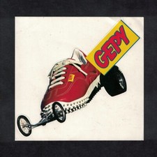 Autocollant / Sticker vintage chaussures Gepy