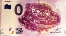 BILLET 0 EURO SINTRA PORTUGAL  2019-1  NUMERO DIVERS