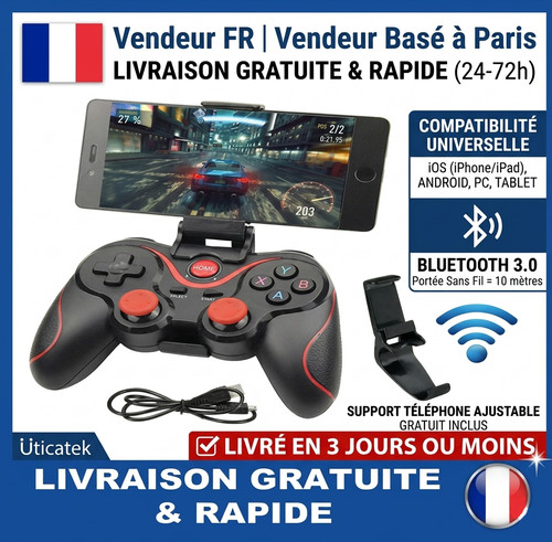 Manette bluetooth universelle - manette,