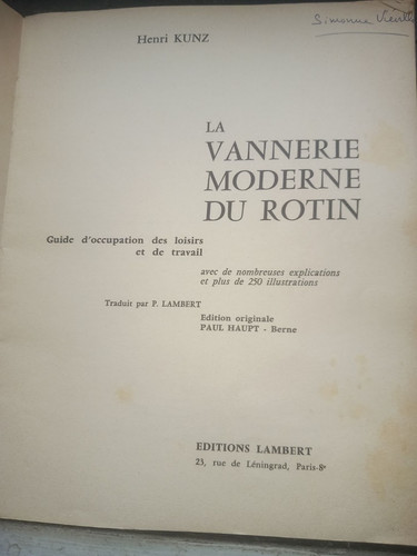 Vannerie moderne rotin - vannerie,
