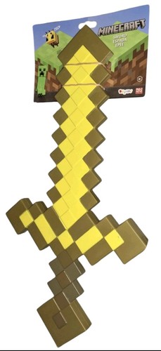 Minecraft épée lame gold - -,