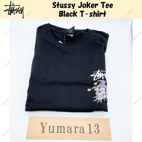 Shirt noir stussy joker - t-shirt,