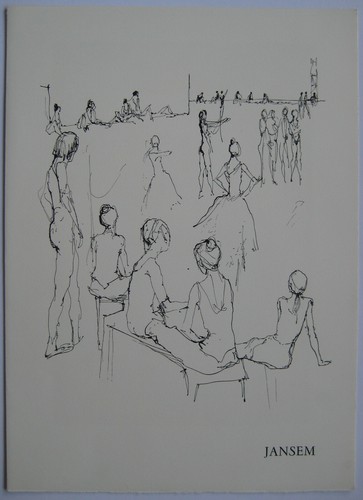 Jansem jean lithographie - lithographie, en