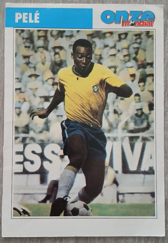 Fiche onze mondial card - card, pele