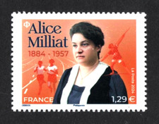 FRANCE 2024 Timbre N° 5773  ALICE MILLIAT NEUF **LUXE