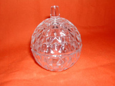 Petit sucrier verre taillé