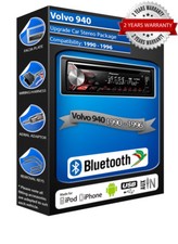 Volvo 940 Lecteur CD USB Auxiliaire, Pioneer Bluetooth Mains Libres Kit