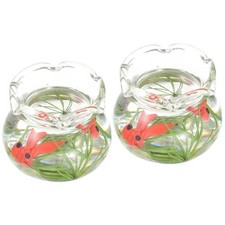  2 Pcs Décor De Bocal À