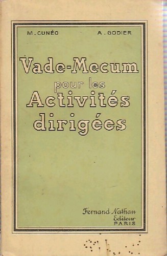 Vade mecum pour les activités - vade-mecum,