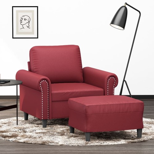 Fauteuil avec repose pied - fauteuil, repose-pied