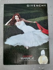 Publicité papier Parfum. Givenchy Amarige Mariage de 2007 - Perfume Ad 