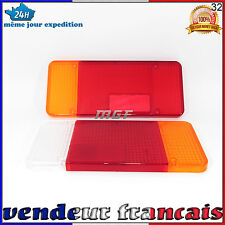 NEUF PAIRE CABOCHON DE FEUX ARRIÈRE POUR IVECO CITROËN REMORQUE FOURGON