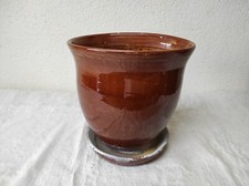 Pot à fleurs mural en terre cuite avec réservoir