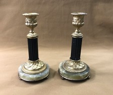 paire de bougeoirs / flambeaux